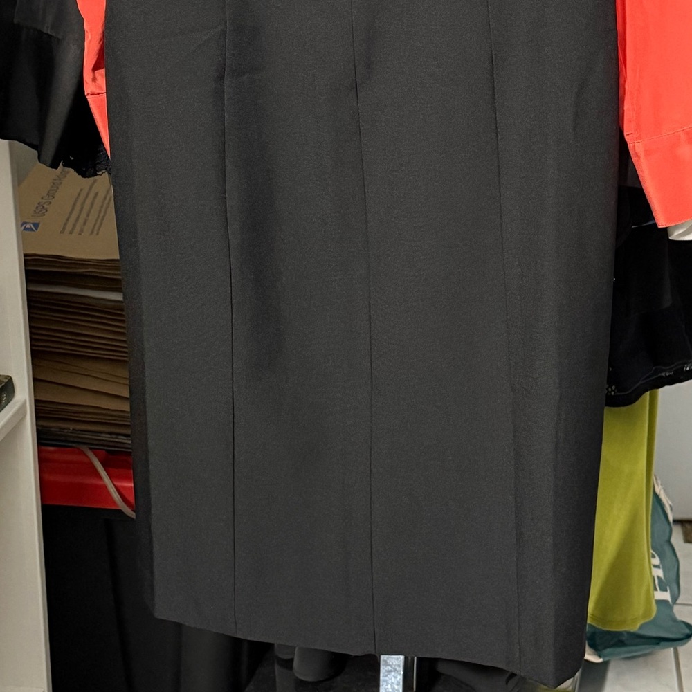 Banana Republic Factory Black Sleeveless Sheath Maxi Dress Size 8 NWT - Picture 6 of 6